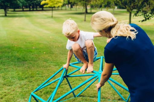 climbing dome medium for children garden