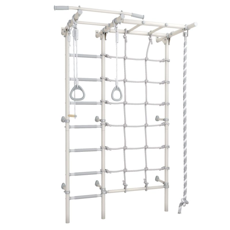 Espaldera de gimnasio con barras de mono Next 5 - blanco, basico