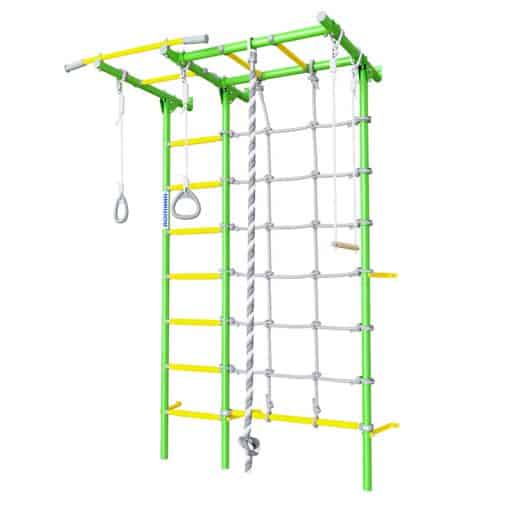 Espaldera de gimnasio con barras de mono Next 5 - verde, basico