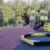 hexagonal sandbox kids playground.webp
