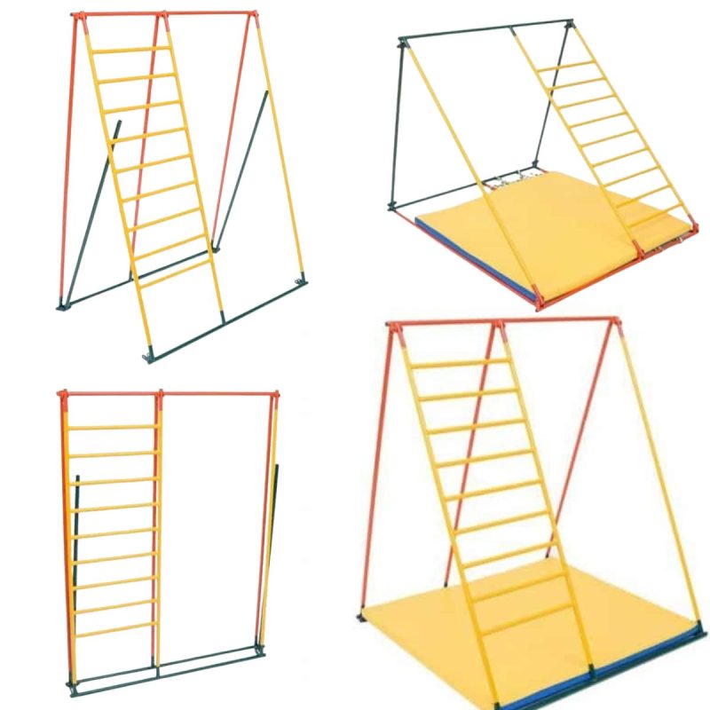 Estructura de escalada de metal de interior Simple