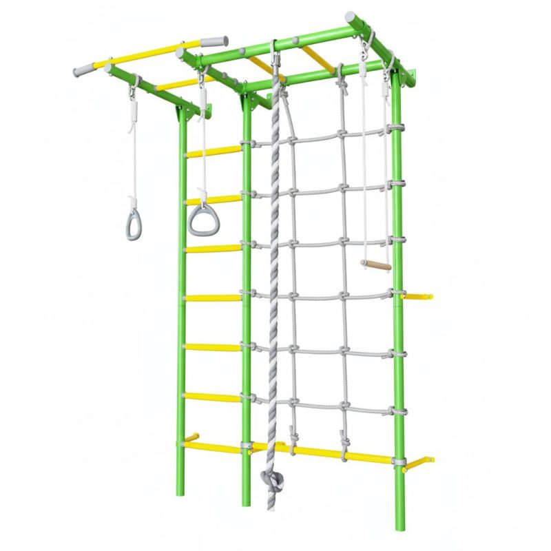 Espaldera de gimnasio con barras de mono Next 5 - light green