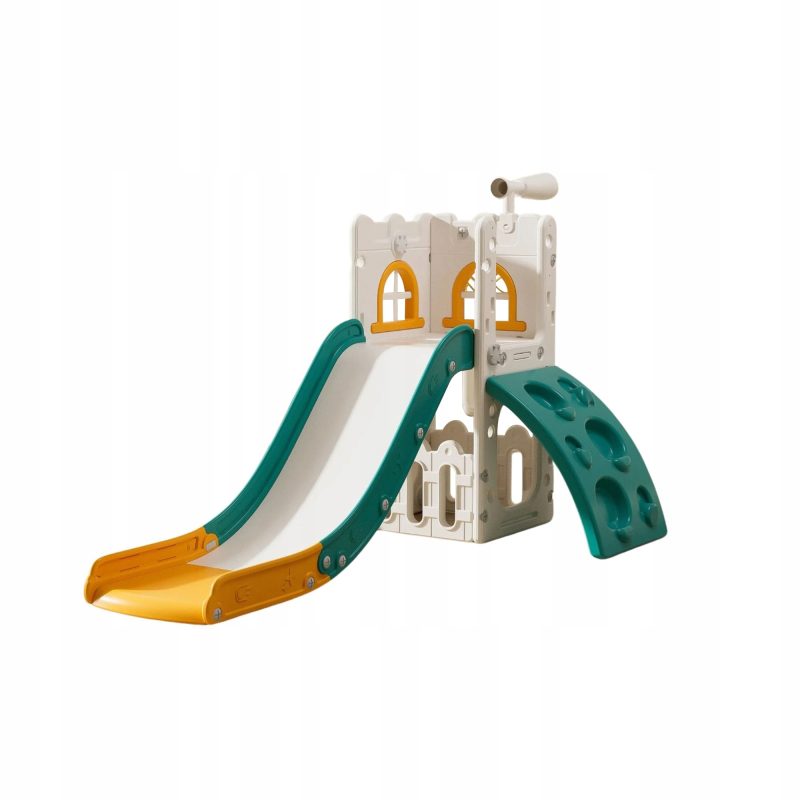 Estructura de juego con tobogán y escalada Fortress