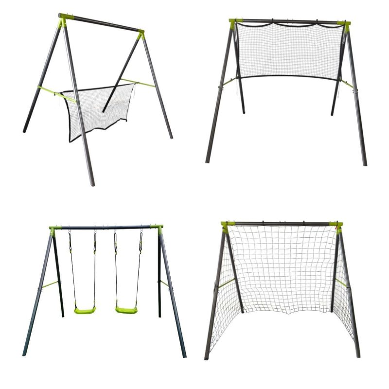 Garden swing with frame playset Multisport 5in1