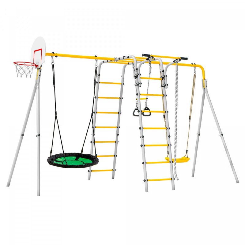 Parque infantil exterior Happy Meadow Plus