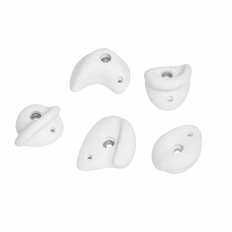 Presas de escalada M 5 blanco
